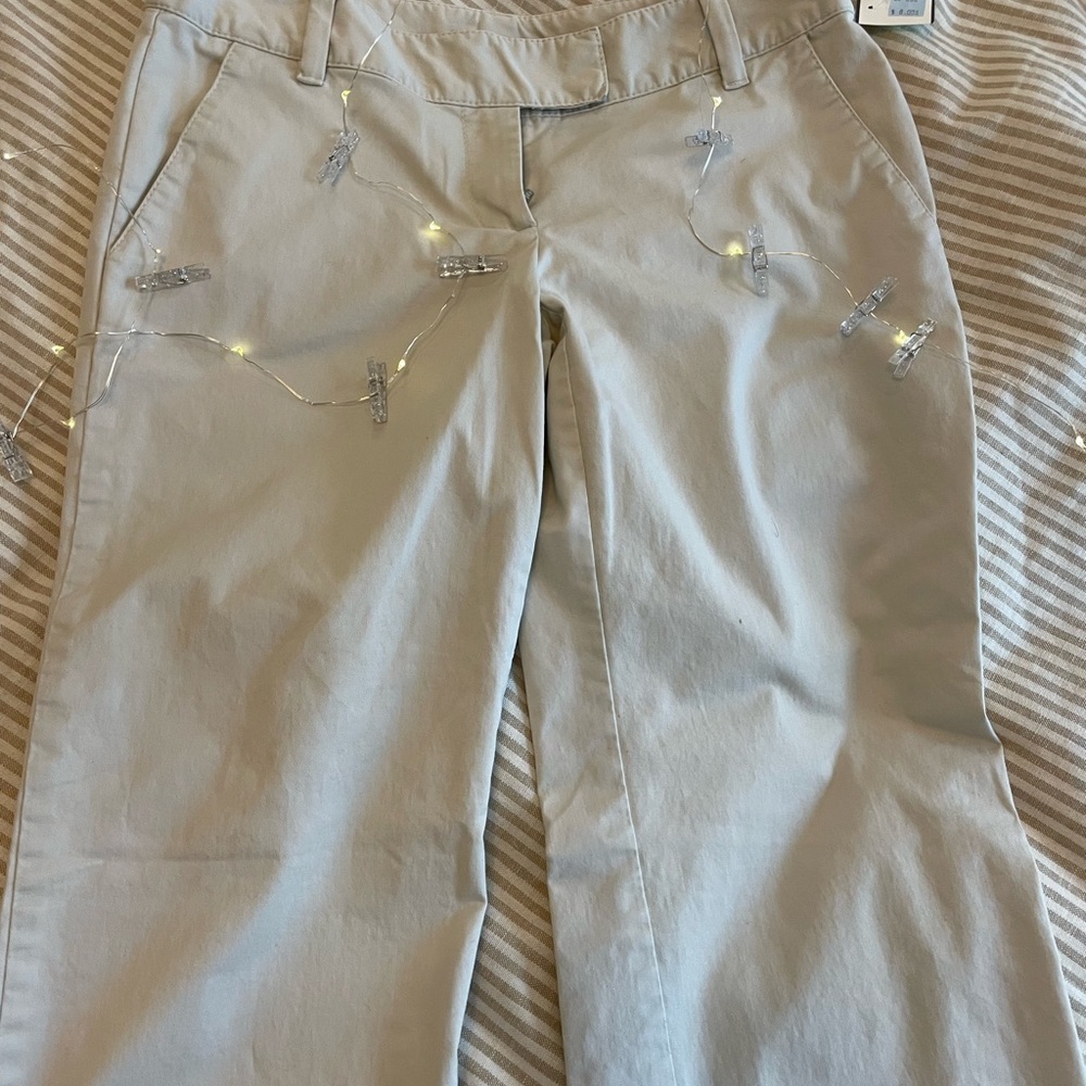 Ann Taylor Lindsay flare/wide cut.